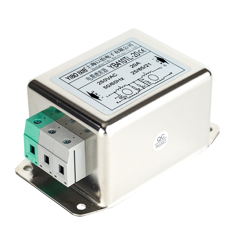 YB410TL系列單相雙節(jié)電源濾波器