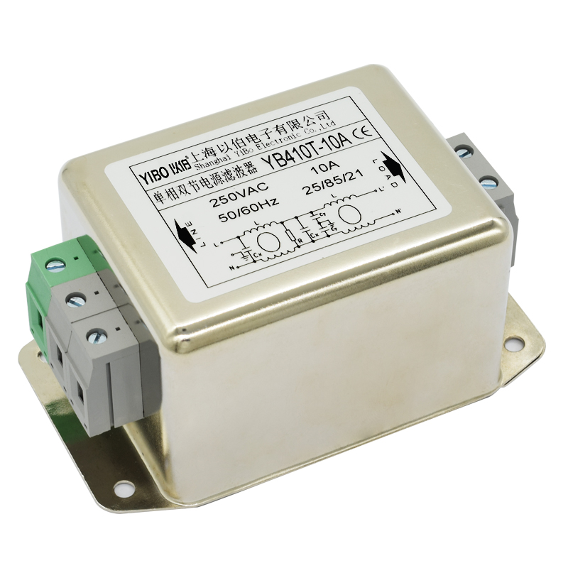 YB410T系列單相端子臺式電源濾波器