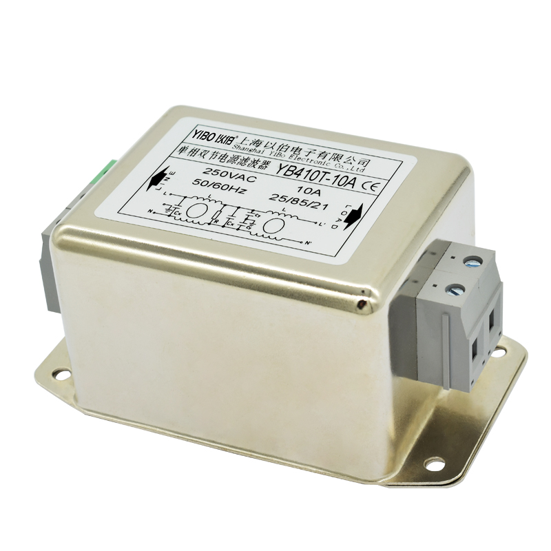 YB410T系列單相端子臺式電源濾波器
